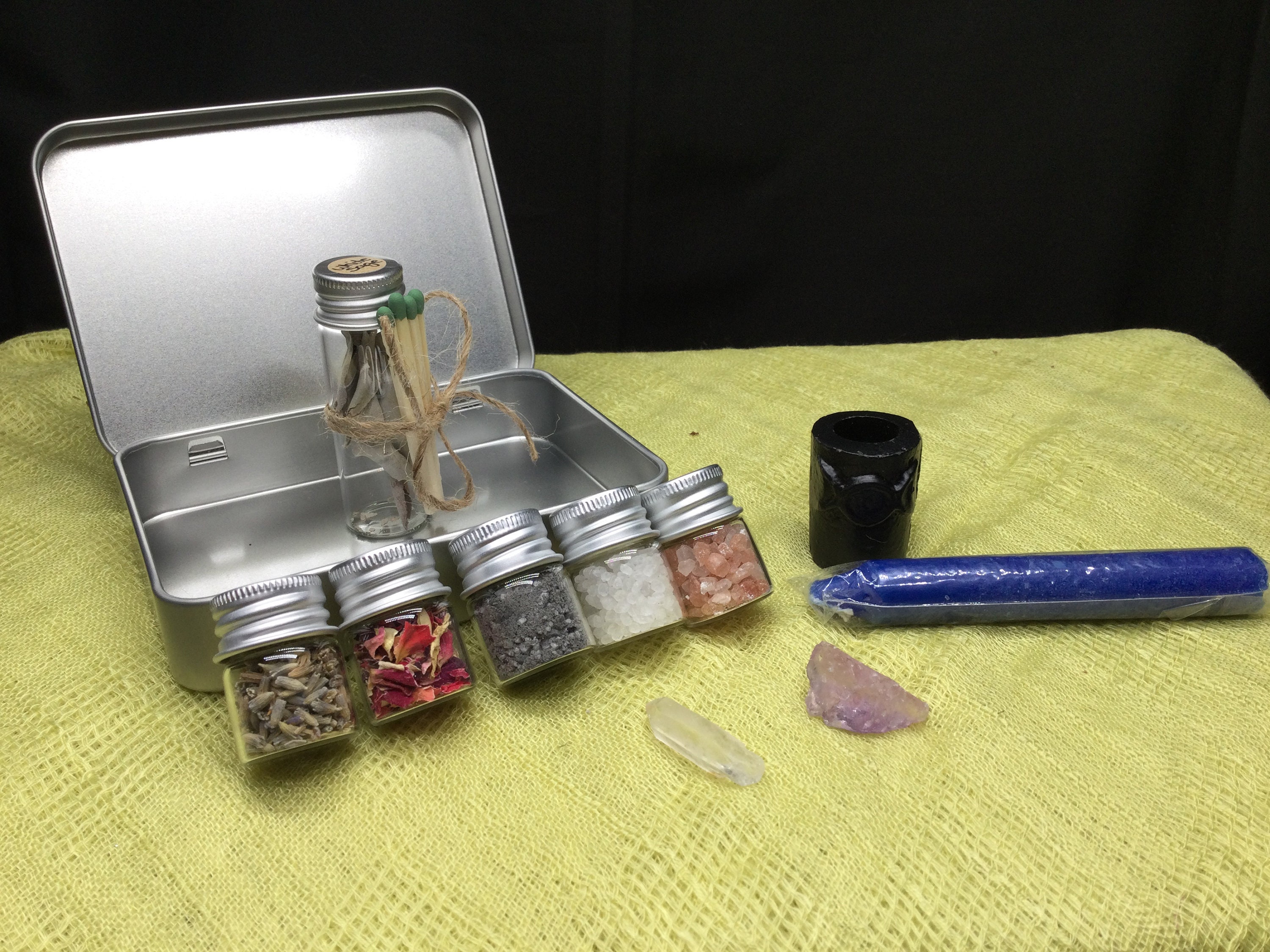 Triple Moon Goddess Goddess Ritual Kit Altar Herbs Spell Box Spell ...