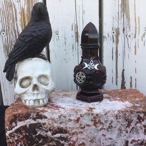 Witches Black Salt, Witchcraft Black Salt, Ritual Protection Salt, Spells, Protection Salt, Wicca, Altar Tools, Viking, Salt Shakers Gothic