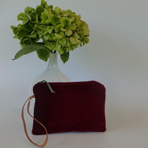 Cartera de terciopelo, cartera de mano, bolso para móvil, bolso de mano