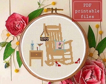 Cool grandma funny cross stitch PATTERN! Instant download PDF