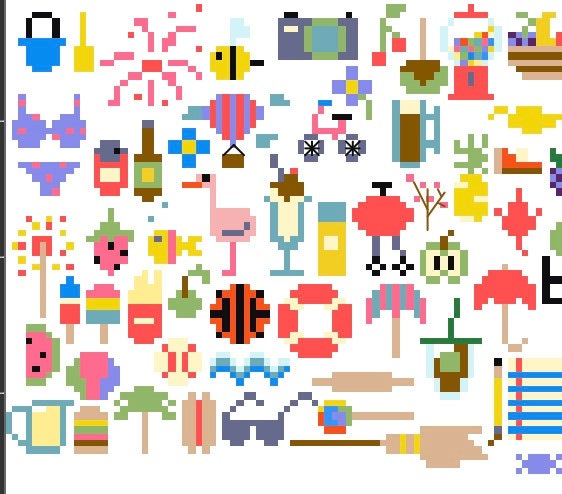 100+ Mini Cross Stitch Patterns - Etsy