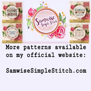 Emily Bronte, whatever our souls are made of, his and mine instant download PDF cross stitch PATTERN Samwise Simple Stitch image 8