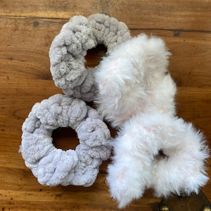 Scrunchies Crochet Handmade for Gentle Hair Care