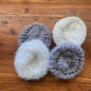 Cottage Core Handmade Kitchen Dish Scrubber Sponge for Gentle Cleaning