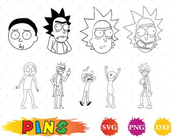 Free Free 145 Silhouette Rick And Morty Svg Free SVG PNG EPS DXF File