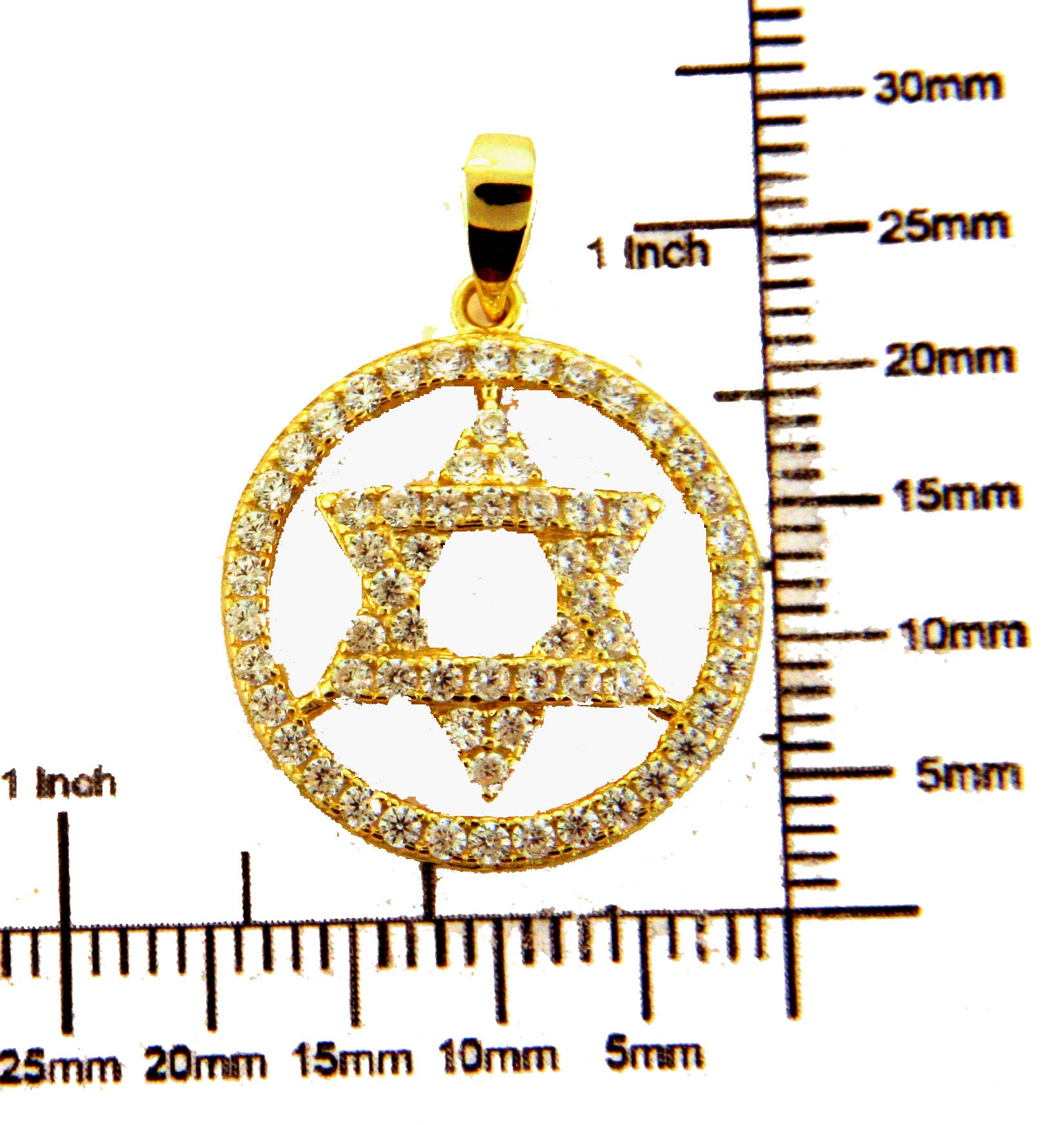 Stella di david in argento sterling - Italia