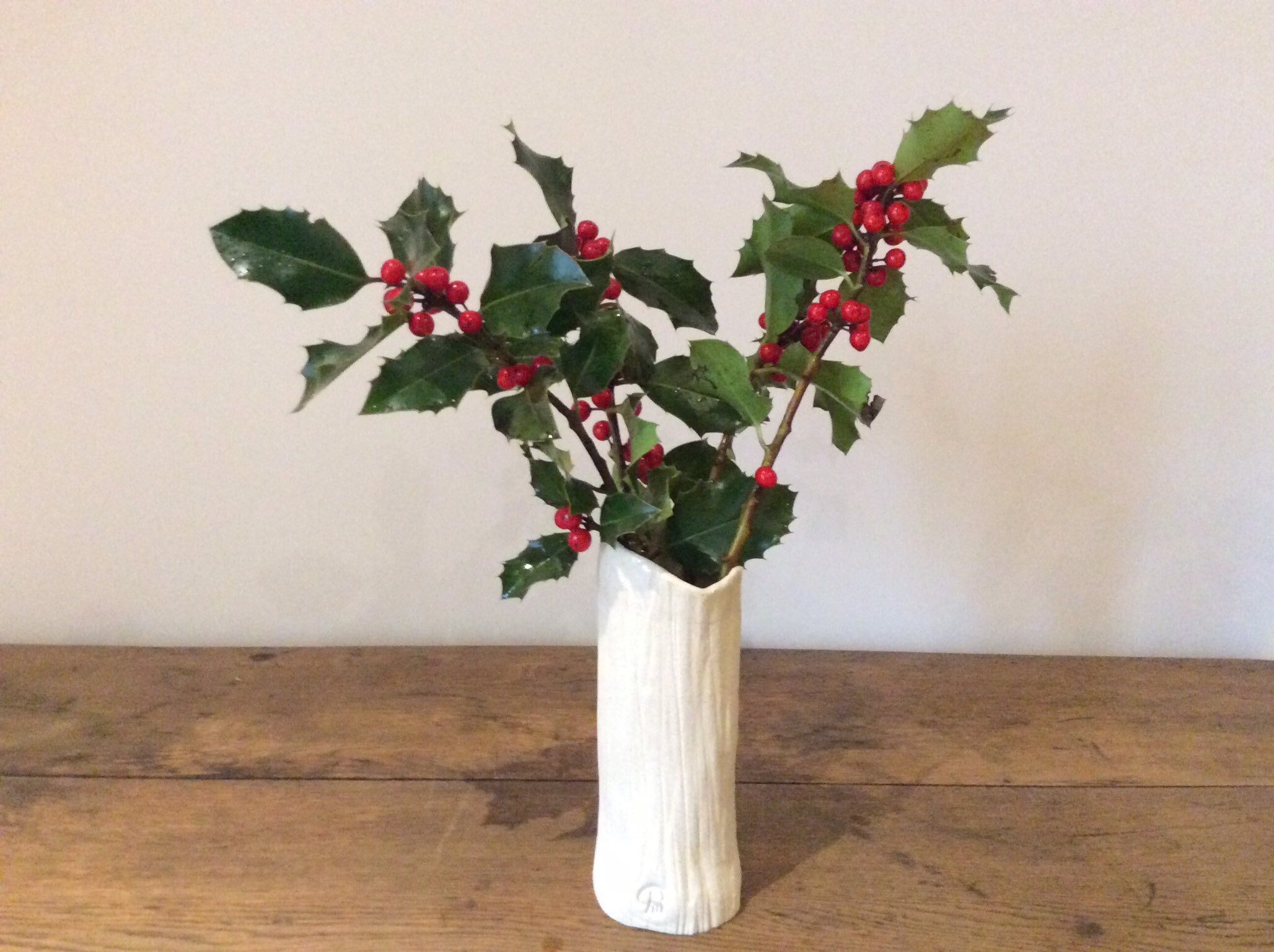 Vase en Grés - Blanc