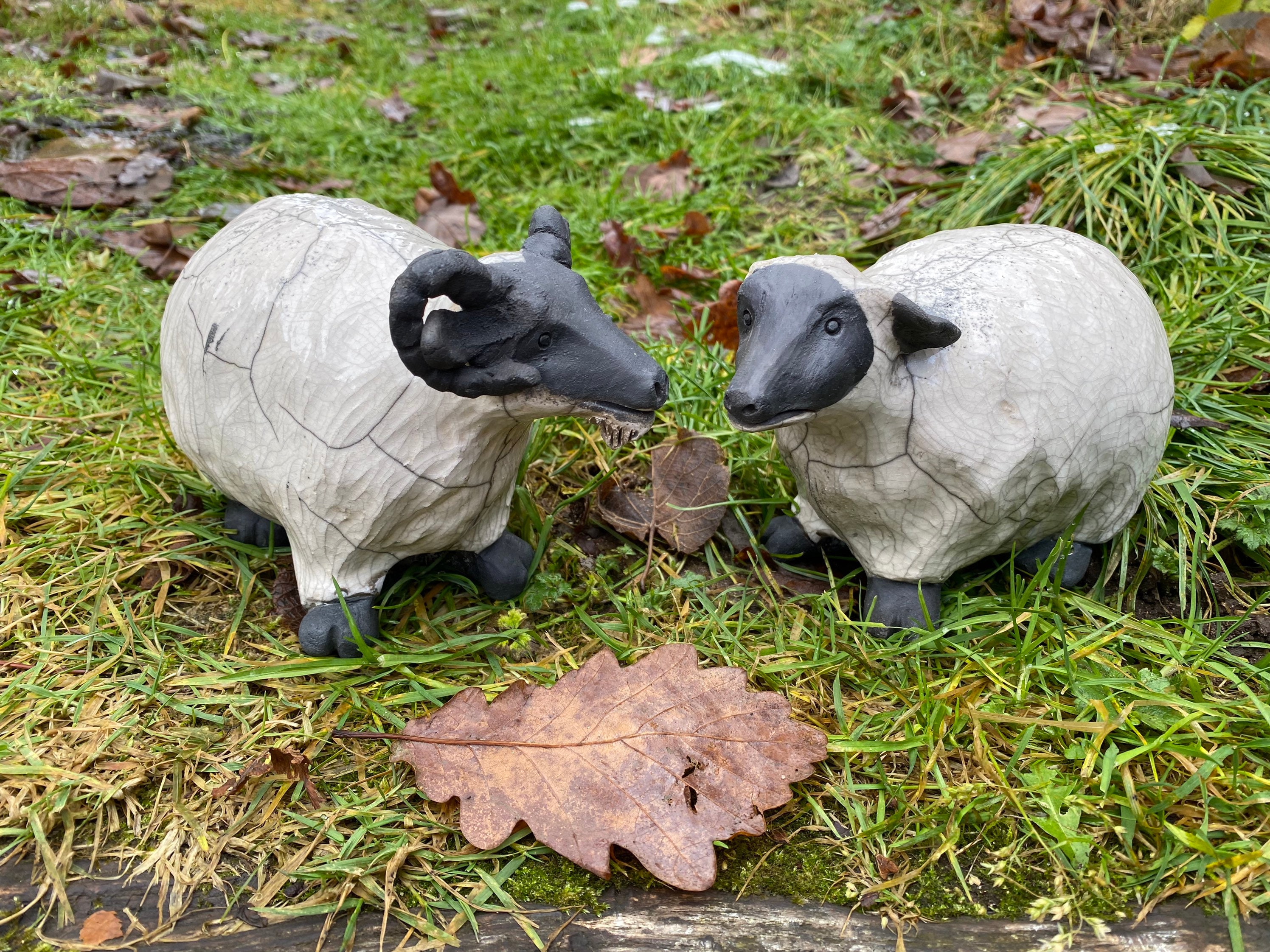 Uni-Toys - Agneau Blanc - 19 cm (Longueur) - Mouton, Animal de la