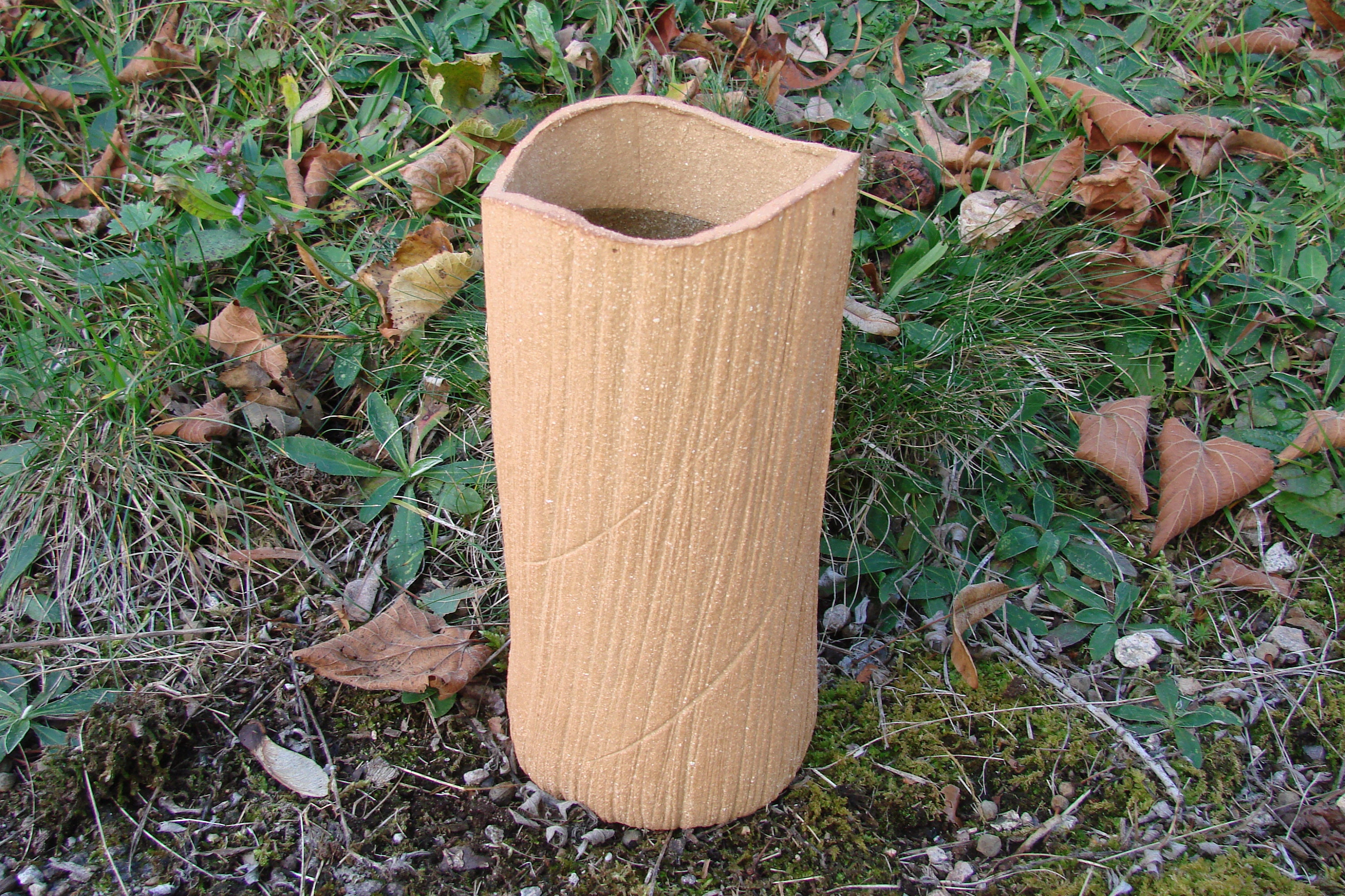 Vase en Grés Chamotté