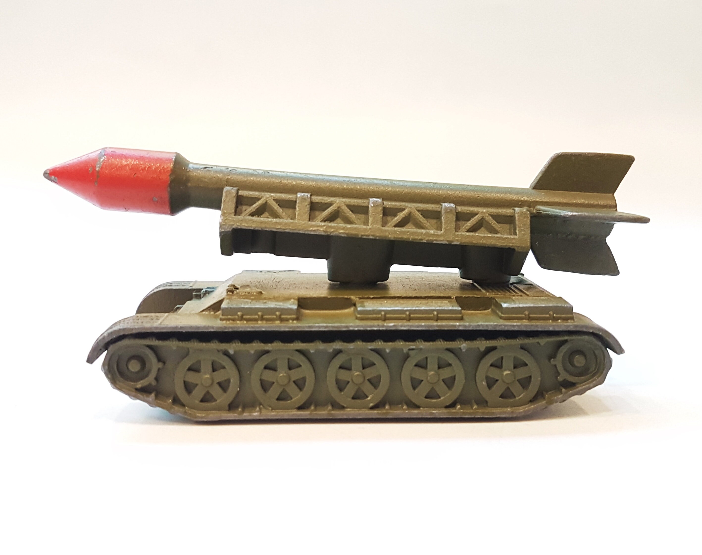 Vintage USSR Toy Missile Launcher Rocket System metal diecast Etsy