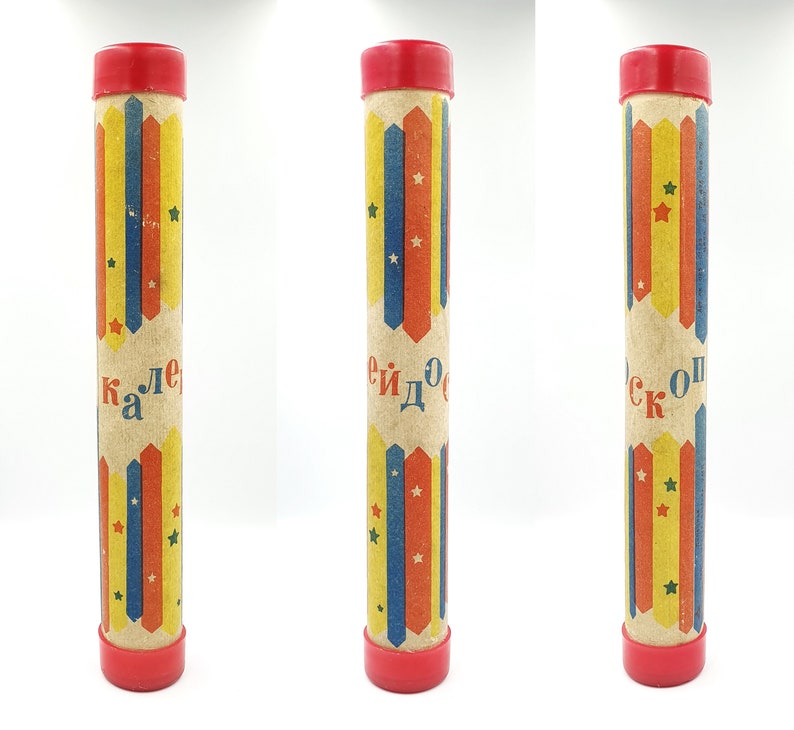 Vintage USSR Toy Kaleidoscope 1970s Etsy