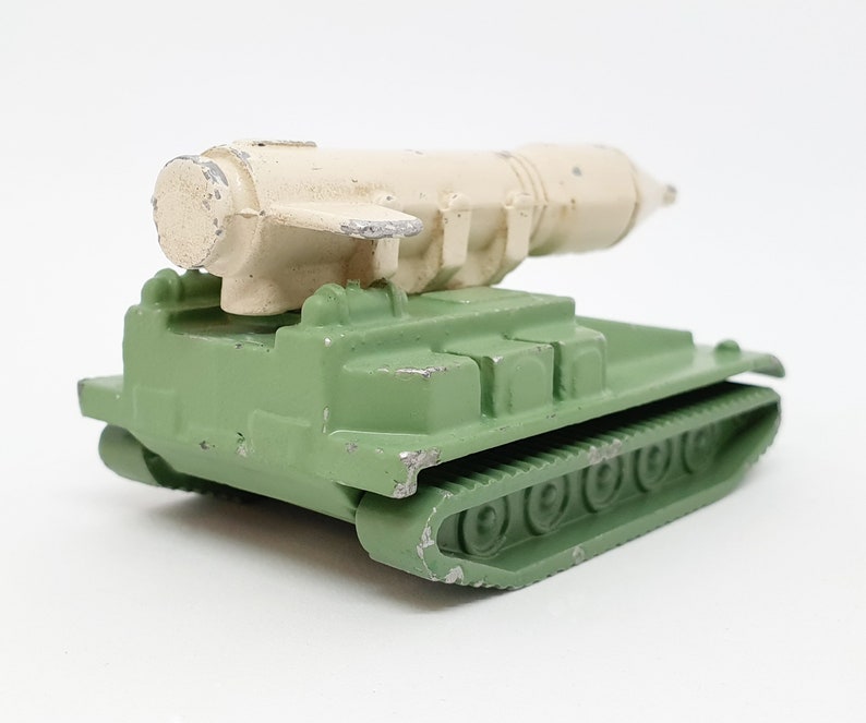 Vintage USSR Toy Missile Launcher Rocket System metal diecast Etsy