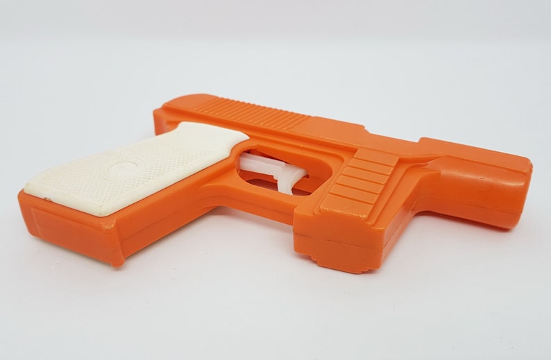 Vintage USSR Disk Gun Toy with 20 disks 1980s Etsy