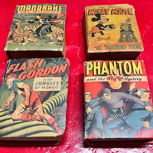 Set of 4 Antique Better Little Books from the 1940&#39;s