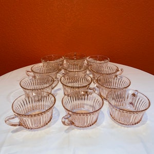 AISTON 11 oz Vintage Ribbed Clear Glass Coffee Mugs- Classic Vertical  Stripes Coffee Cup with Glass …See more AISTON 11 oz Vintage Ribbed Clear  Glass