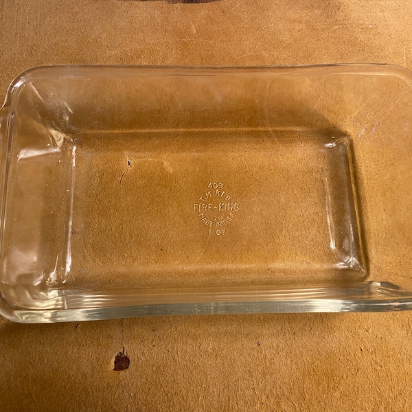 Fire King Loaf Pans Etsy