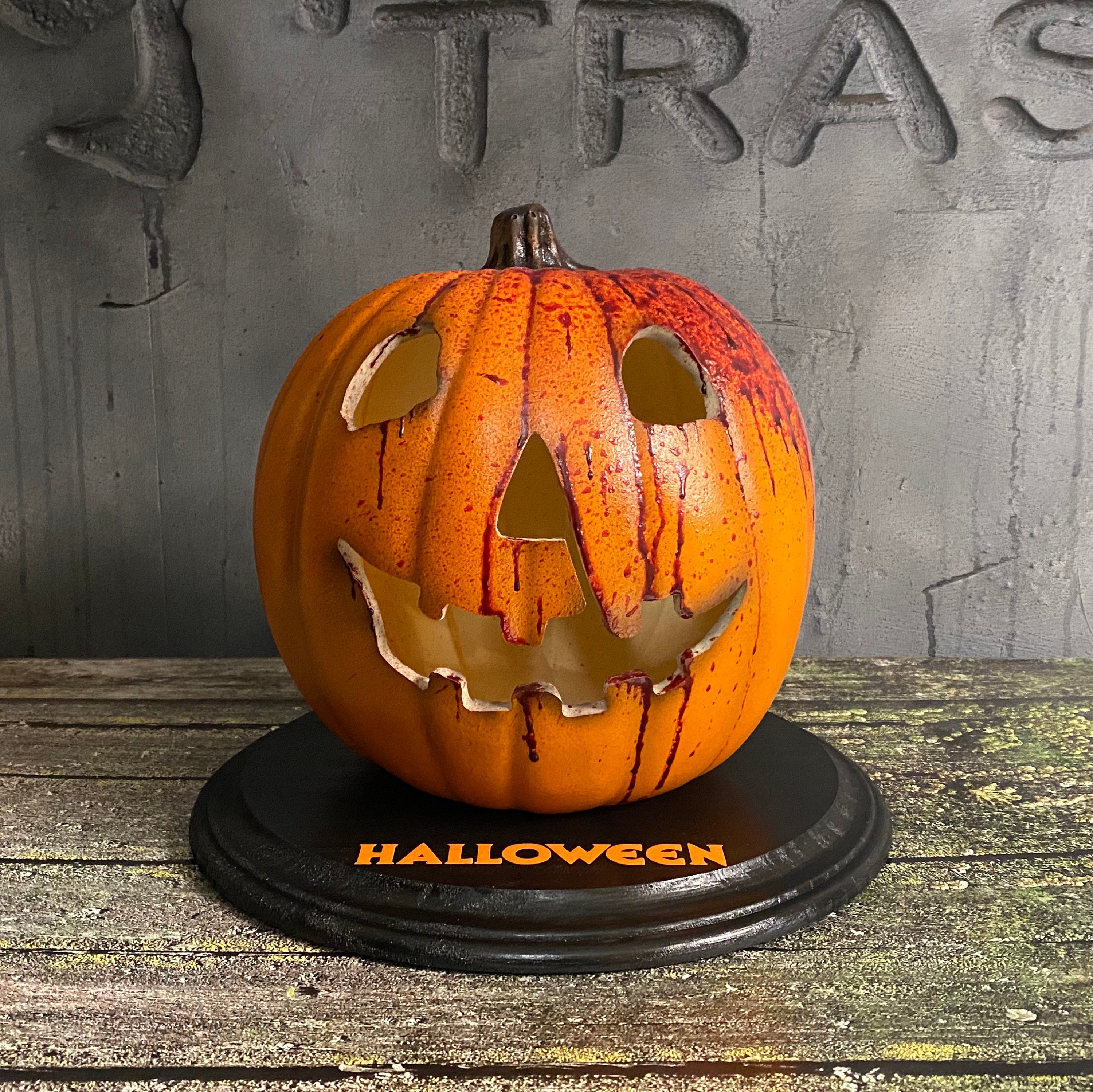 Halloween 1978 Pumpkin
 Halloween 1978 Michael Myers Pumpkin Bloody Movie Prop Etsy