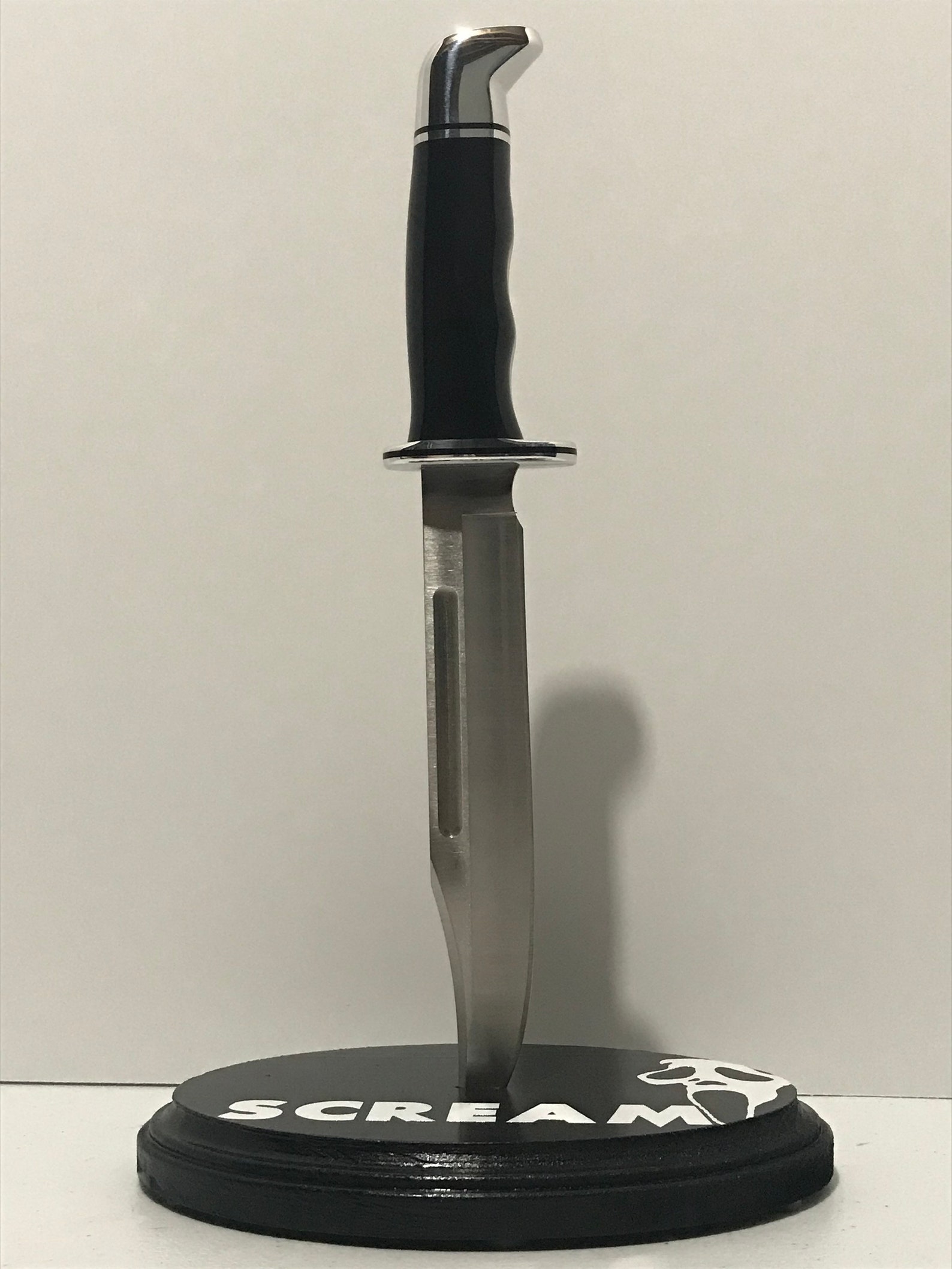 Scream Ghostface Buck Knife Display Stand Horror Movie Custom Etsy
