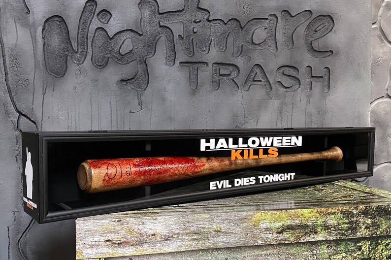 Halloween Kills Michael Myers Old Huckleberry Bat Display Etsy Canada