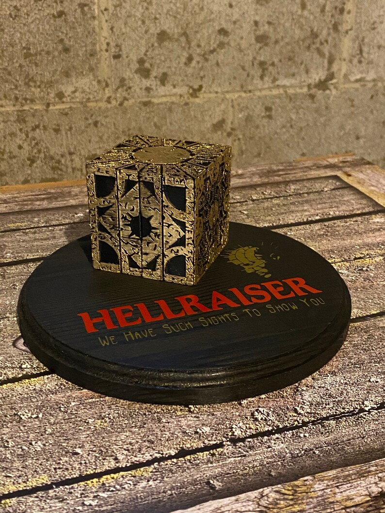 Hellraiser Lament Configuration Puzzle Box Display Stand Etsy