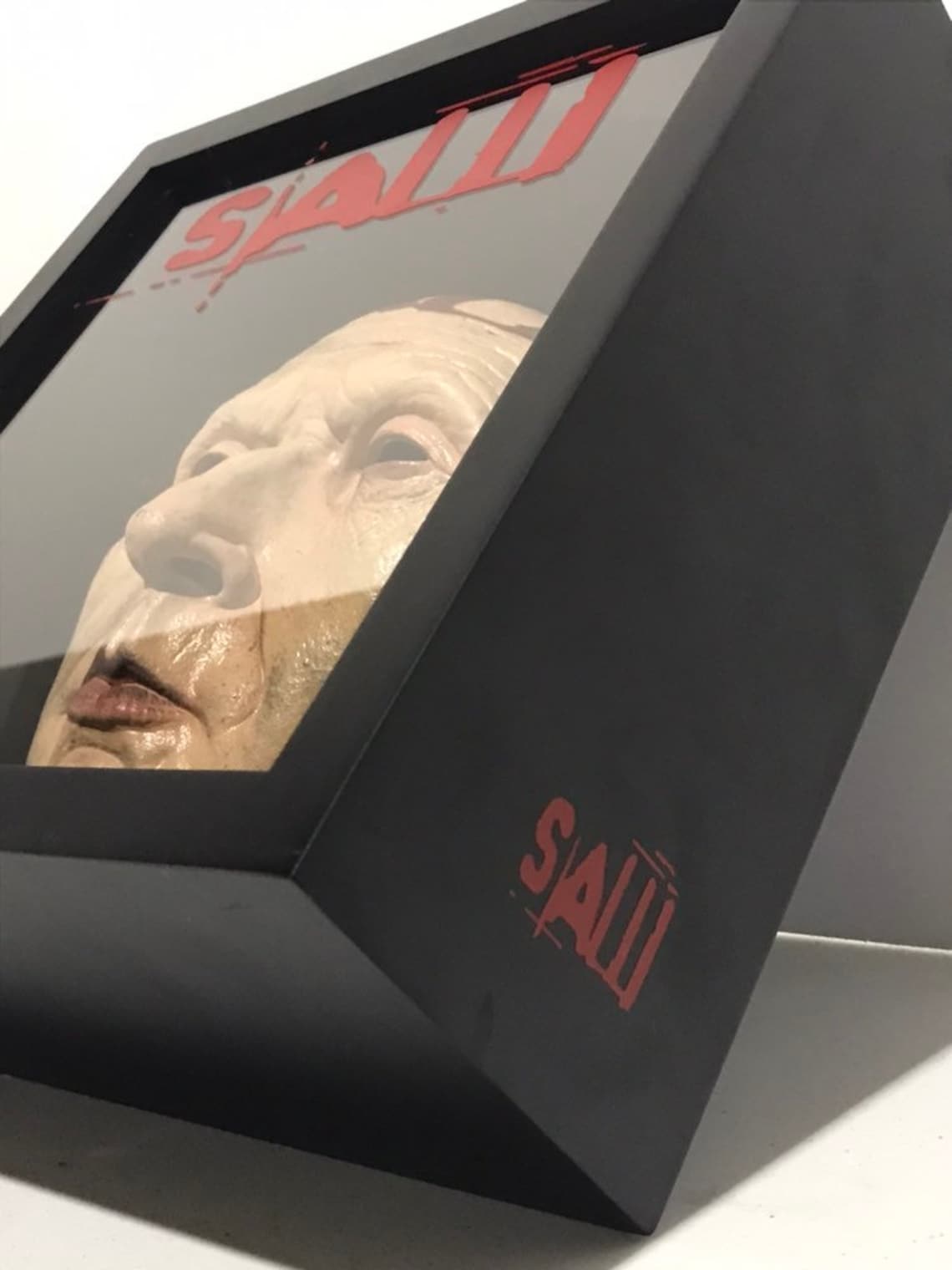 Saw Jigsaw Death Face Mask Collectible Display Saw Movie Prop Etsy