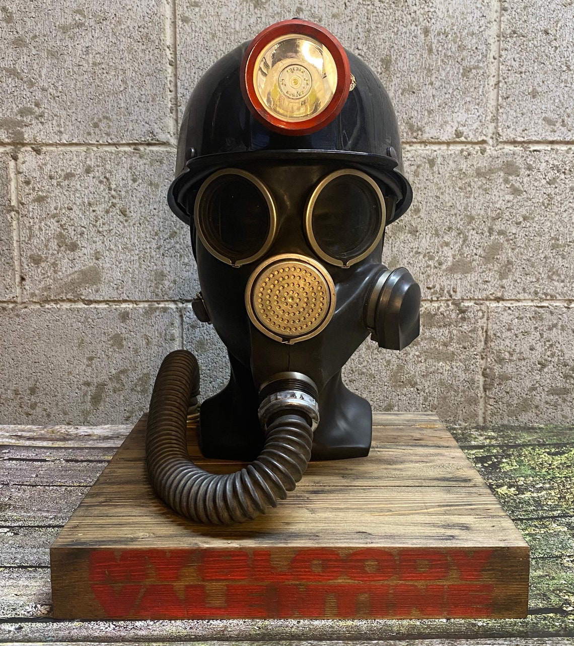 My Bloody Valentine Harry Warden 3D Miners Gas Mask Helmet Etsy