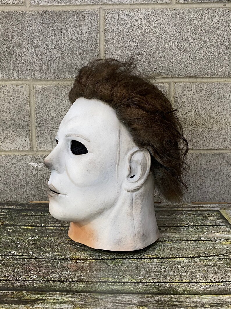 Halloween Michael Myers 1978 Mask Rehaul Tots Repaint Mask Etsy
