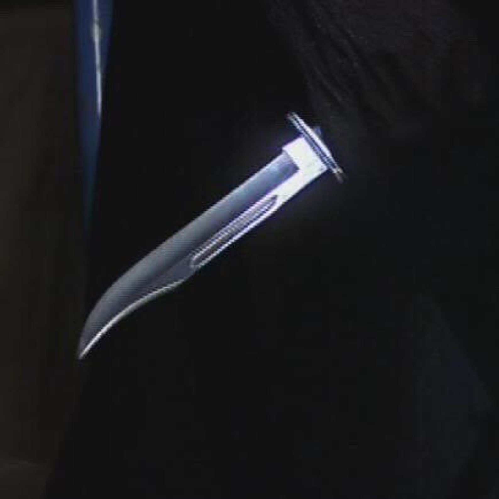 Scream Movie Ghostface Killer Knife 11 Scale Real Metal Film Etsy