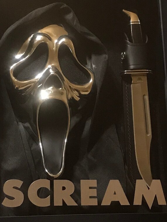 Ghostface Costume With Knife - Wedding ideas