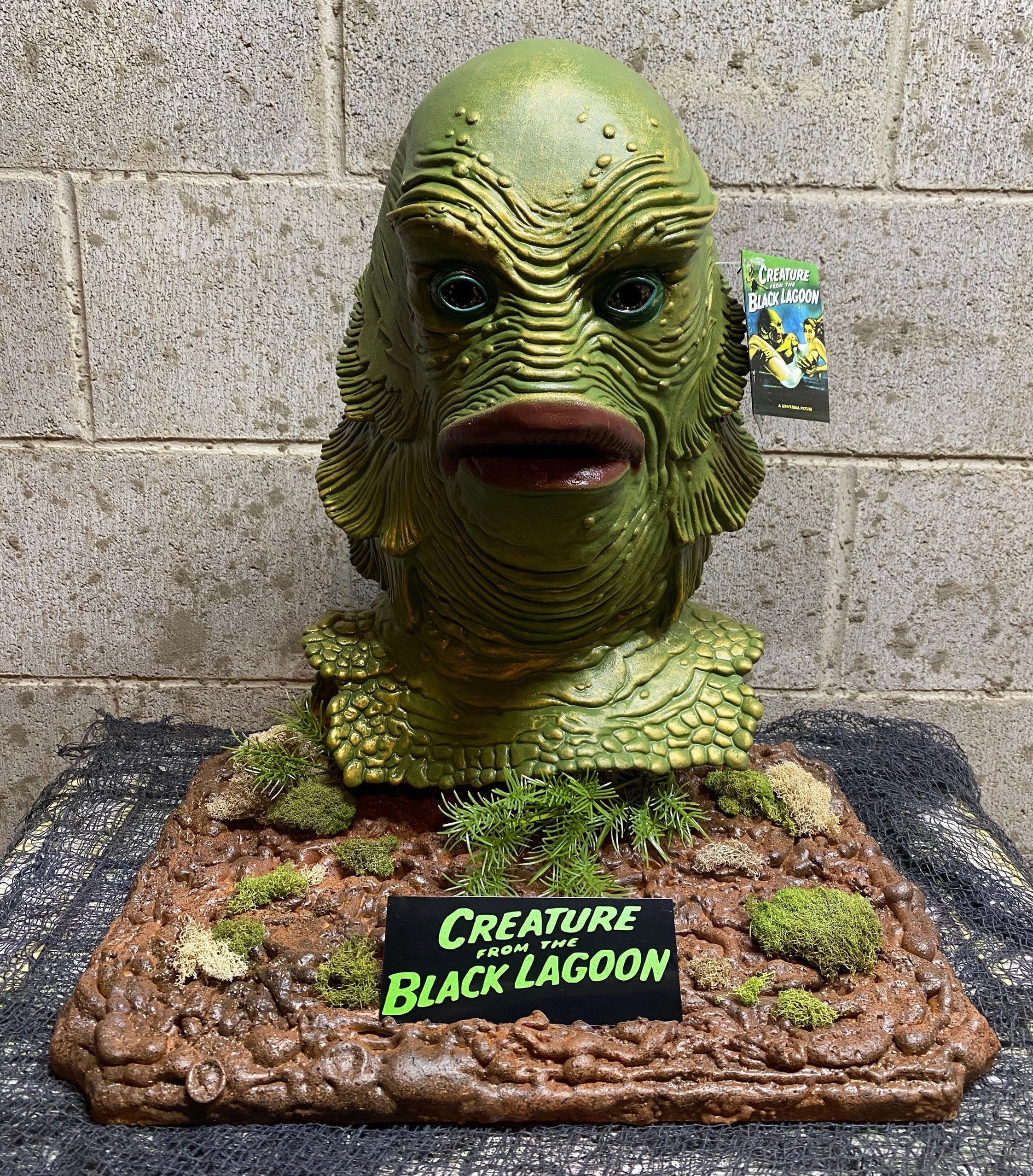 Creature From The Black Lagoon Mask Display Mask Stand Custom Etsy Australia