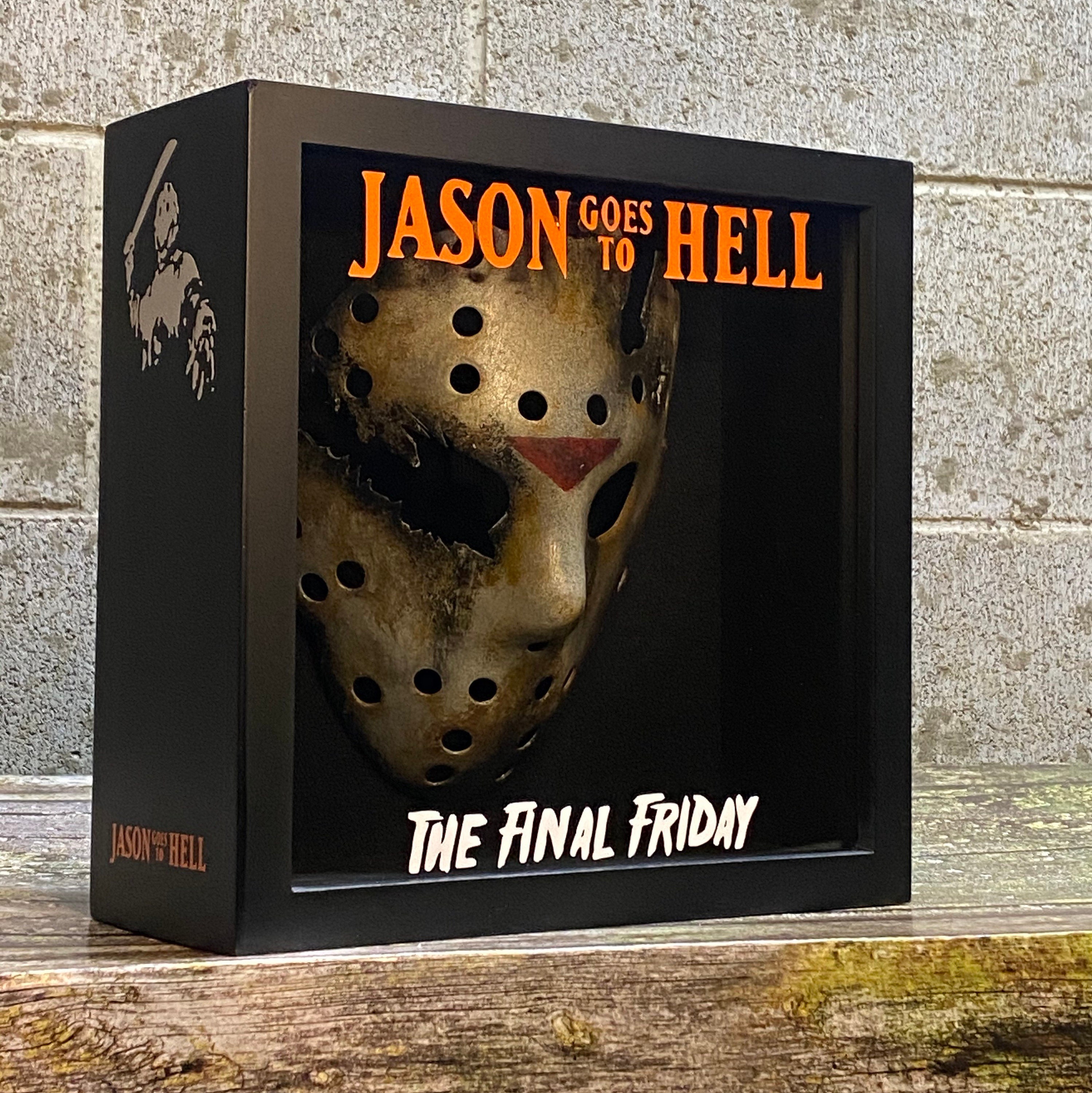 Jason Mask Friday the 13th Jason Goes to Hell Part 9 Display - Etsy