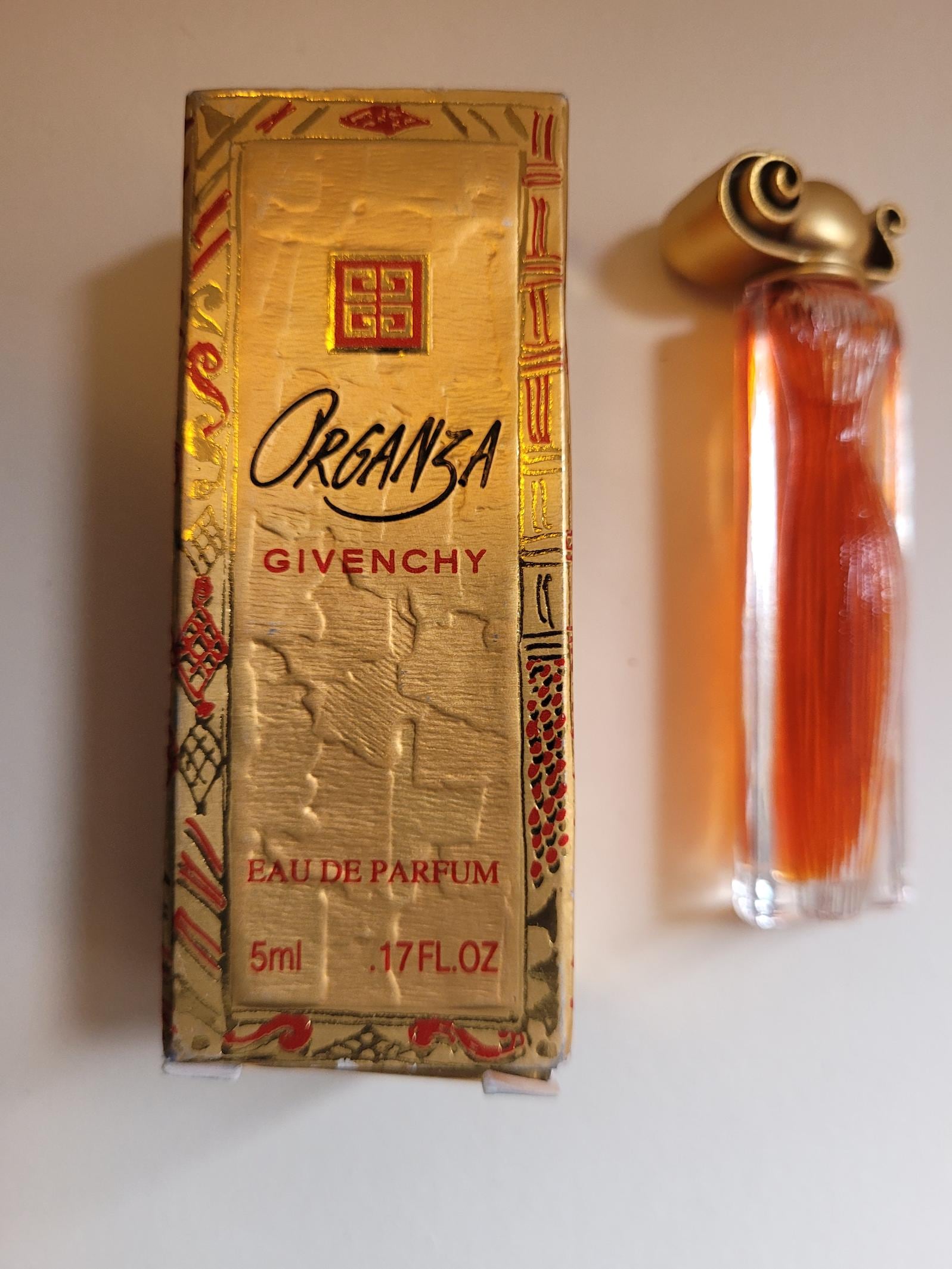 MINIATURE Organza, Eau De Parfum Givenchy. Parfum Vintage Rare Mini 5ml