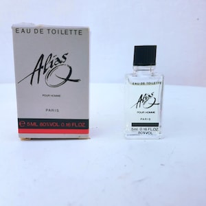 MINIATUR: Alias Q, Eau de Toilette, EDT, Pour homme, Vintage-Parfüm Mini 1991 5 ml