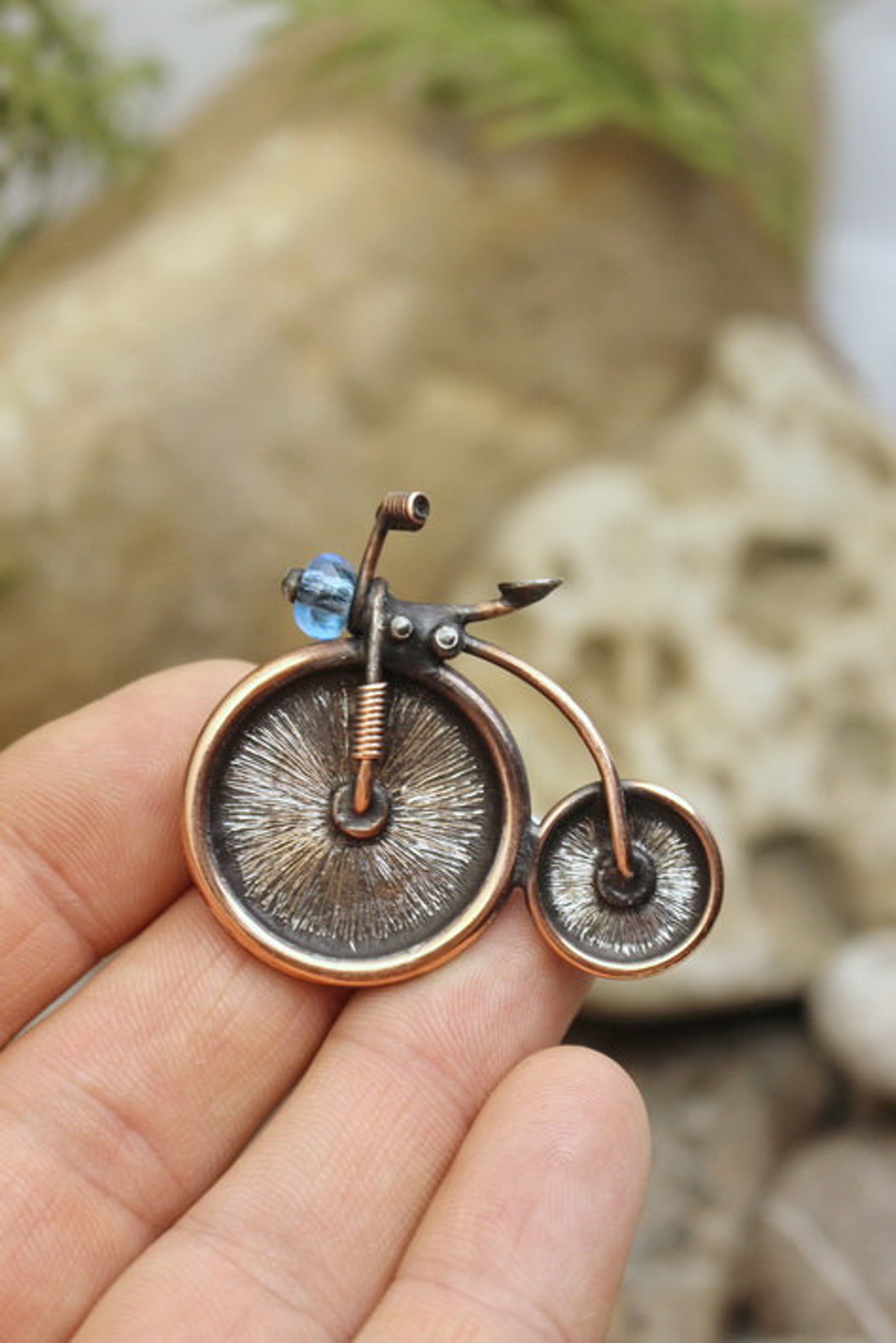 Vintage Retro Bicycle Bike Brooch Jewelry Art Gifts for Her Etsy