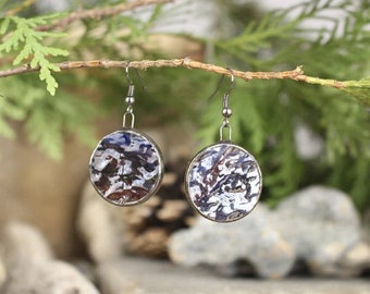 Pendientes de vidrieras circulares
