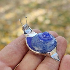 Snail jewelry brooch pin Cute animal Gift for teenage girl for Girl&#39;s Jackets Exclusive Pins Gift for snail lover Animal wildlife pin