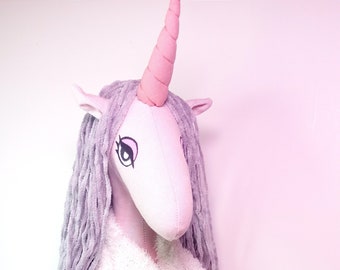 Unicorn textile tilda doll