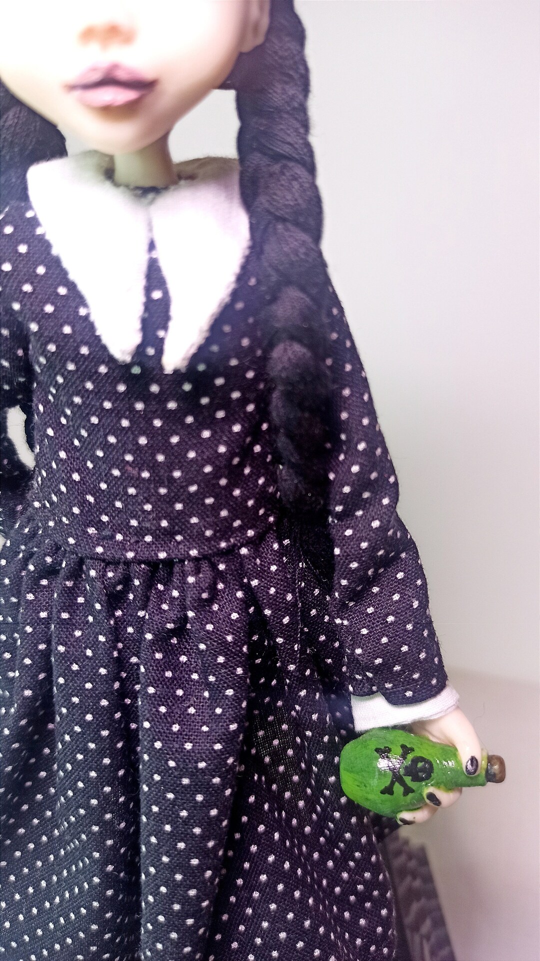 Wednesday Addams Doll Horror Comedy - Etsy