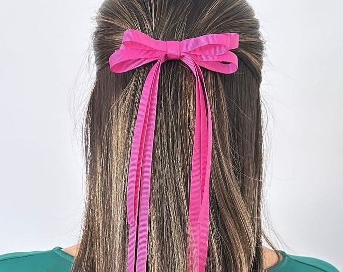 Adult/Big Girls Ribbon Bow / more colors available