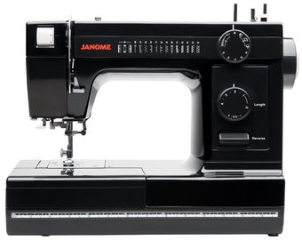 Janome Industrial-Grade Aluminum-Body HD1000 Black Edition Sewing Machine with 14 Stitches