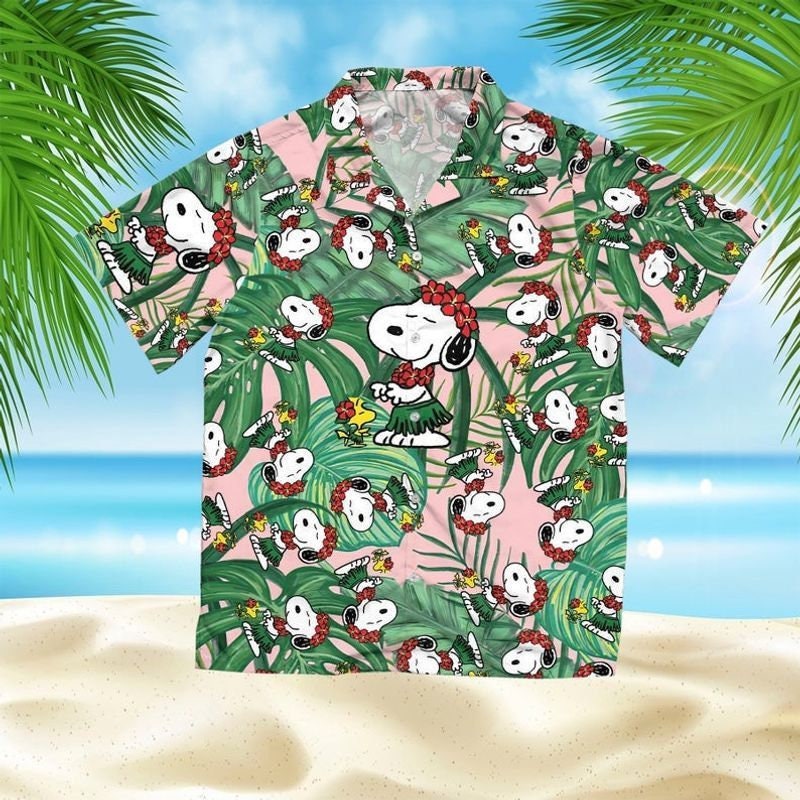 Snoopy Summer Time Hawaiian Shirt Autumn Fashion Travel Sport sold