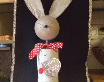 Osterhase, Betonhase, Osterhase Beton, Osterdeko, Ostergeschenk, Ostern, Deko Ostern