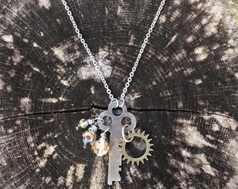 Vintage Skeleton Key necklace