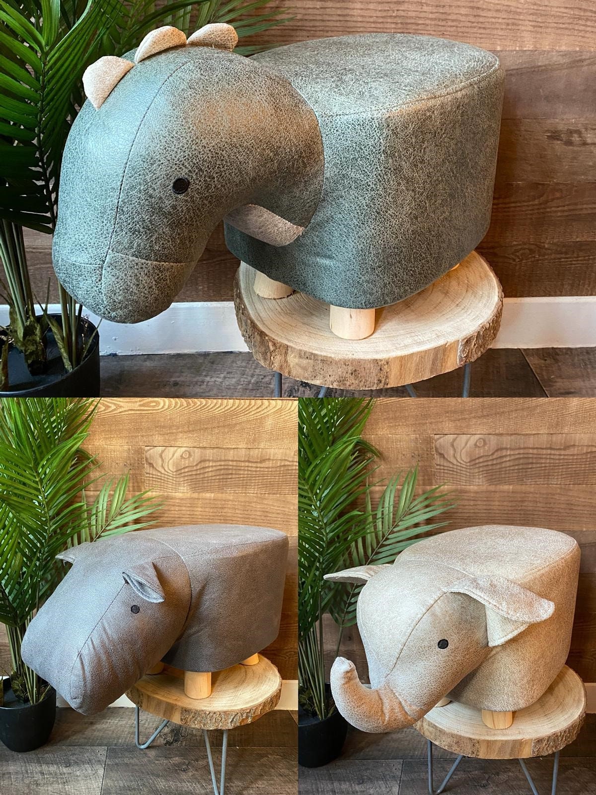 Animal Footstool Footrest Nursery Childrens' Room Etsy