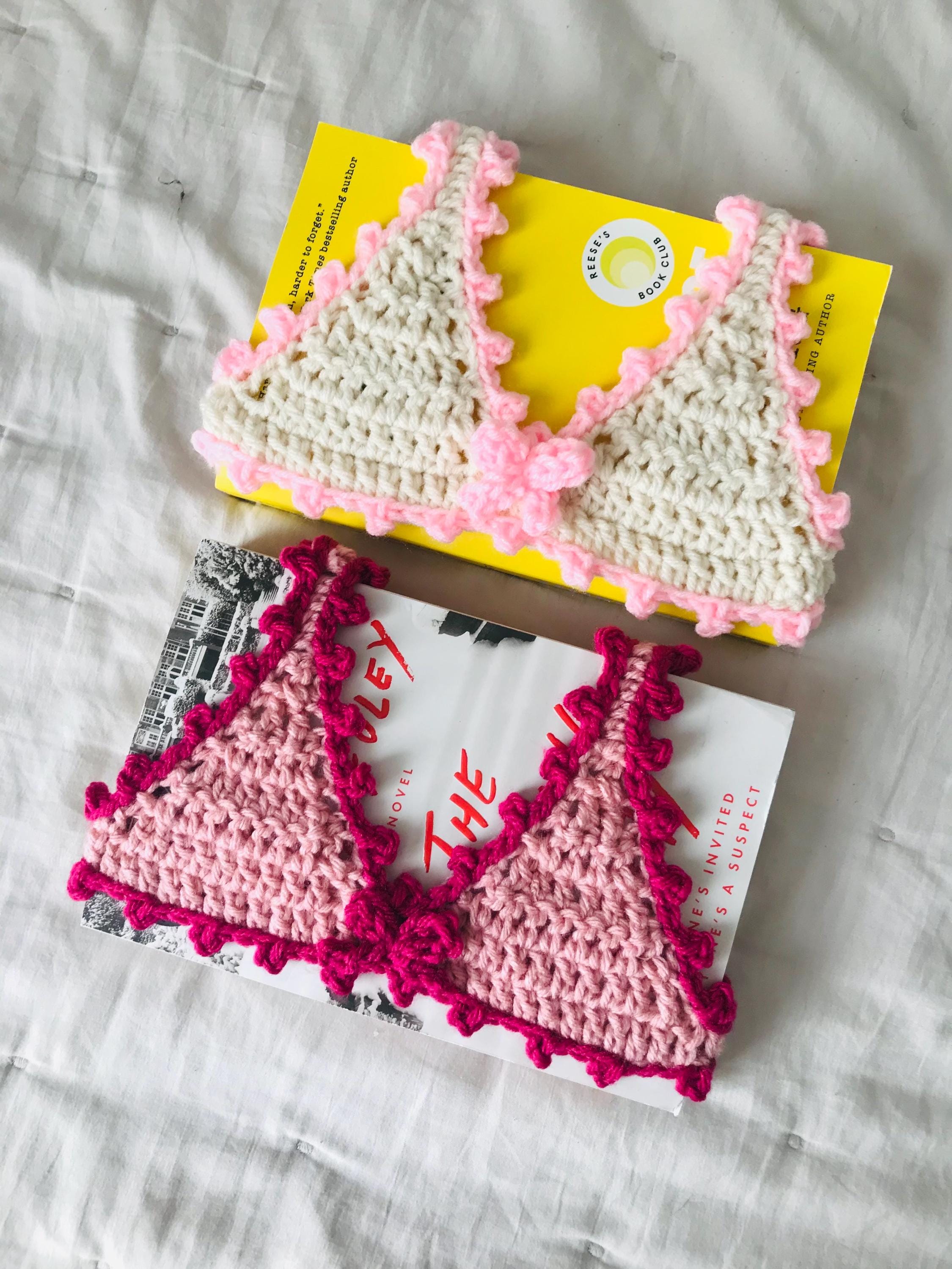 30 Book Sleeve Crochet Patterns for Stylish, Protective Handmade Reading Accessories 17 Bralette Bookmark Book Sleeve Crochet Pattern