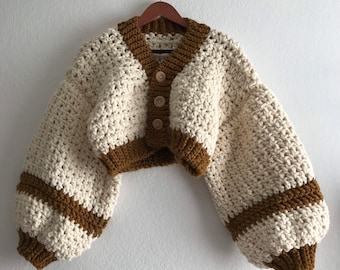 Chunky Crochet Cardigan