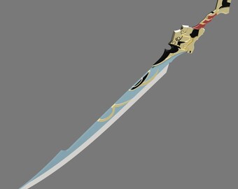 Genshin Impact Fillet Blade ~3D printed Kit
