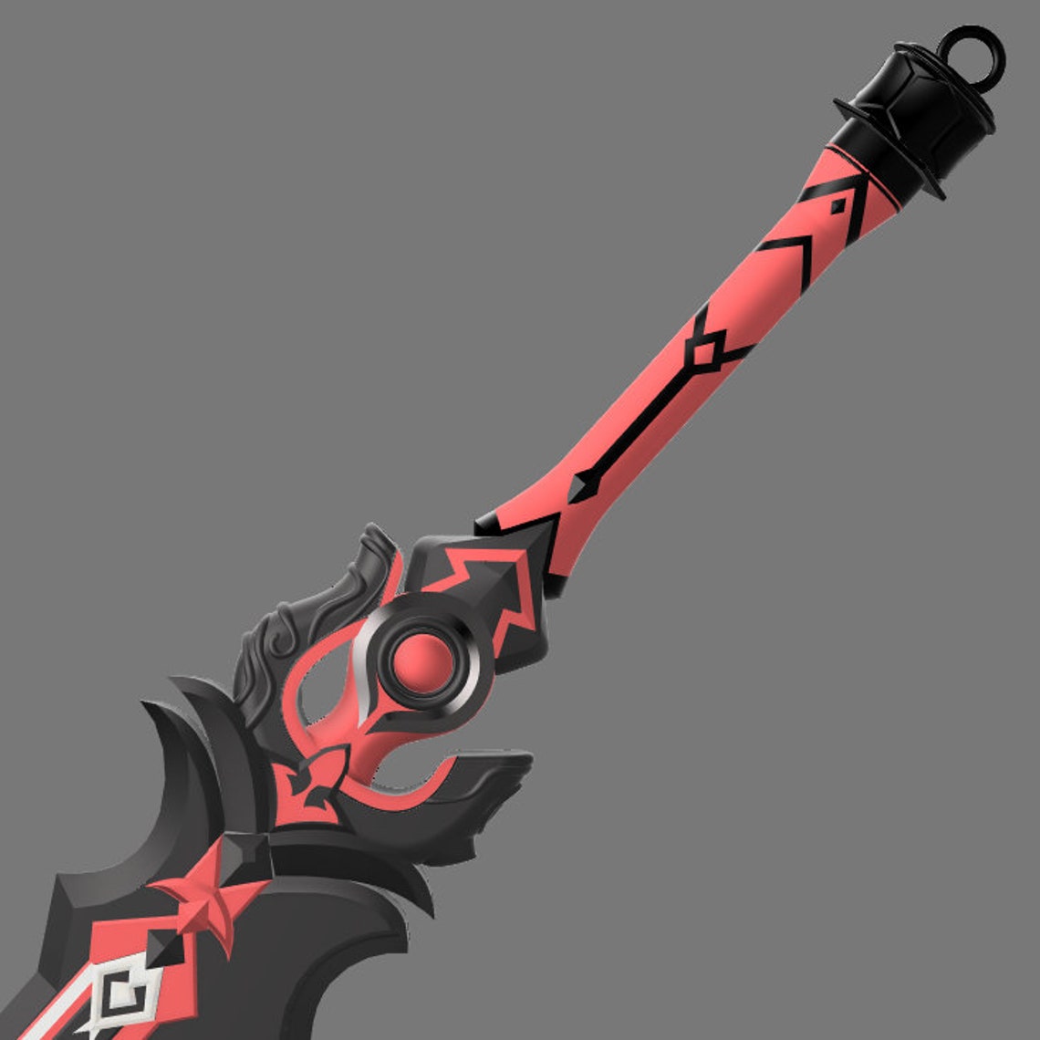 Genshin Impact Blackcliff Slasher 3D Print Kit - Etsy Canada