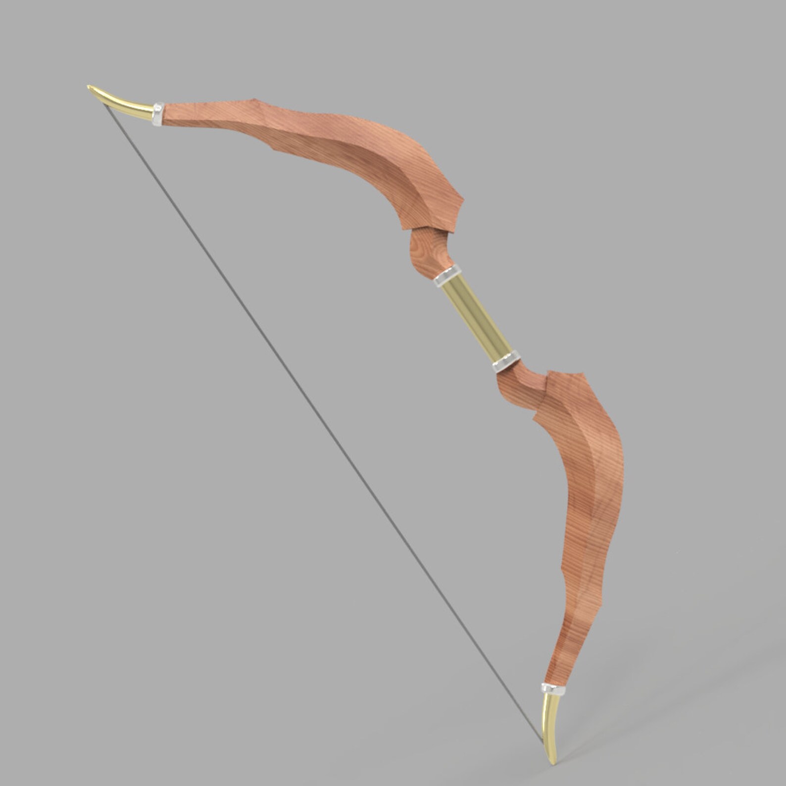 Goblin Slayer High Elf Bow 3D Printed Kit Etsy