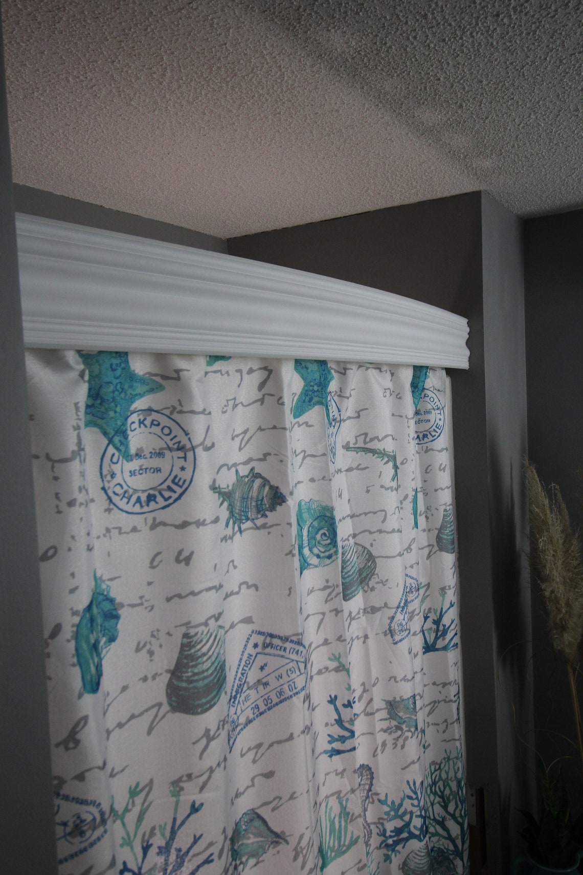 Window Treatment for Bathroom Custom Window Treatment Shower Etsy